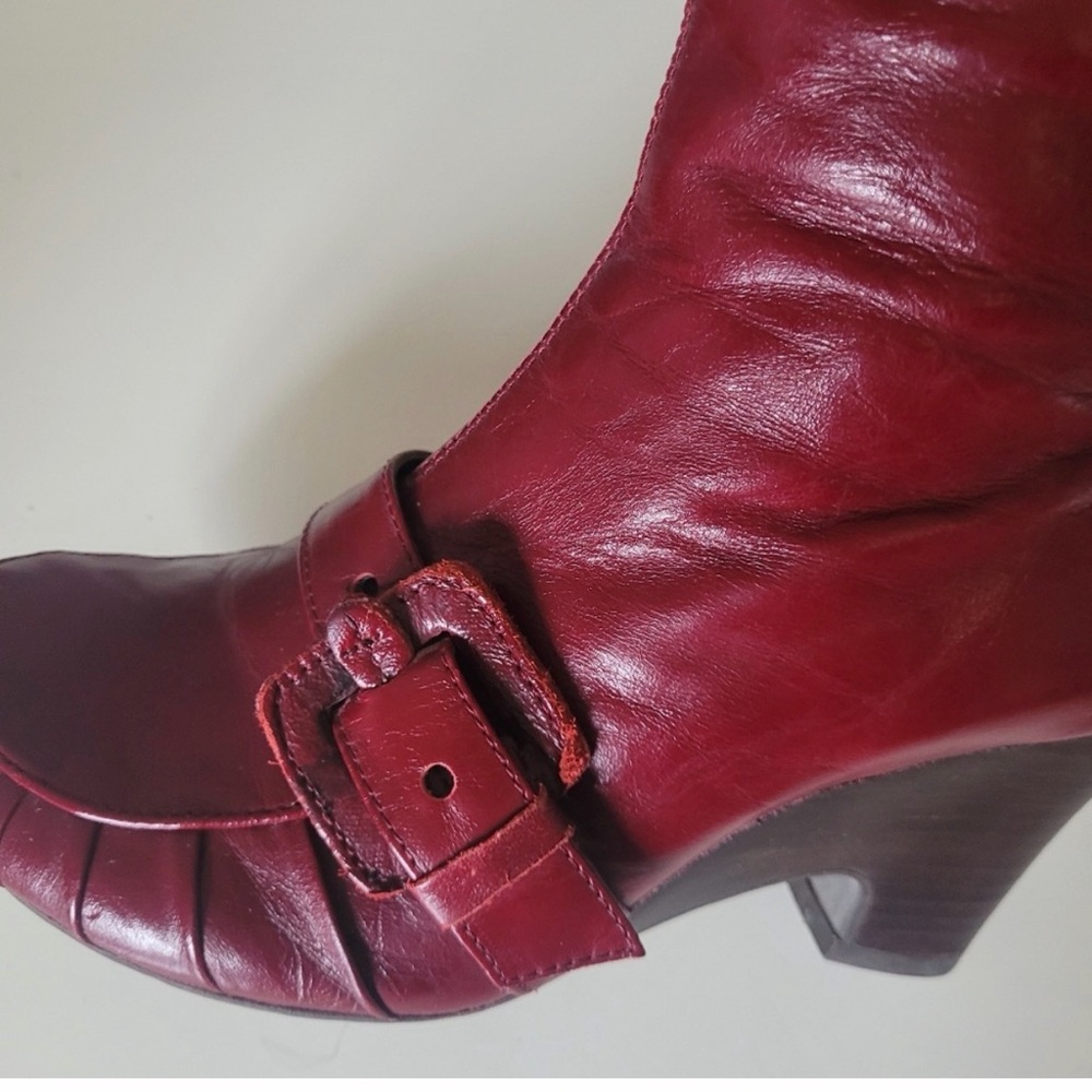 Sexy Miz Mooz Belvedere Boots - Dark Red - Size 6